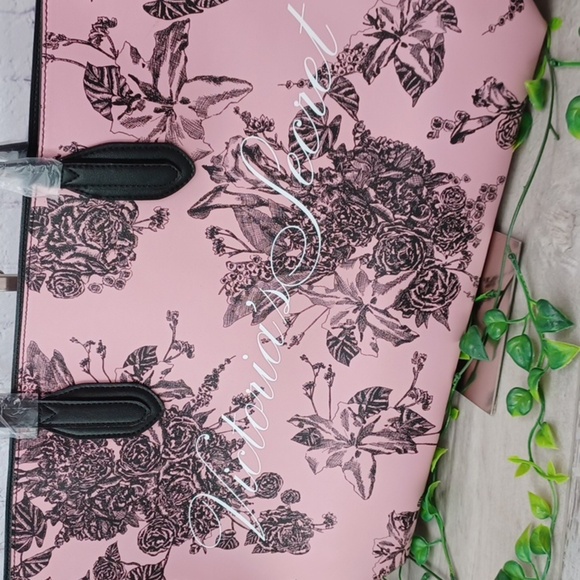 Victoria's Secret Pink Floral Tote - Picture 2 of 7